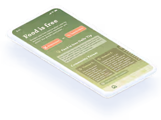 Food Is Free: App Design