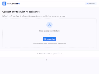 FileConvertAI: Smart File Conversion Web App