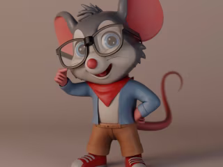 Little Mice 3D Character