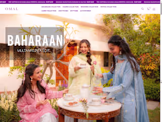 Omal By Komal - Women’s Clothing Brand in Pakistan