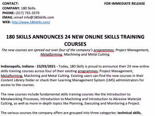 Press Release Writer