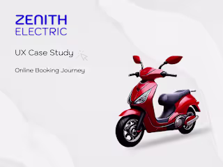 Vehicle Online Booking Flow UX Case Study