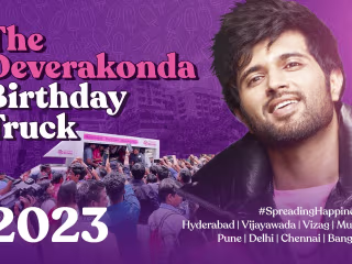 The Deverakonda Birthday Truck 2023 | Vijay Deverakonda - YouTu…