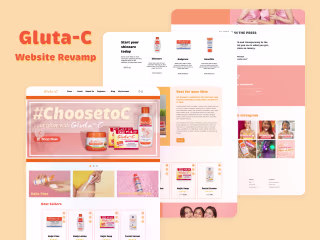 Gluta-C eCommerce Website