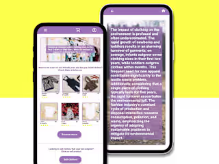 Littlefits - Mobile app design
