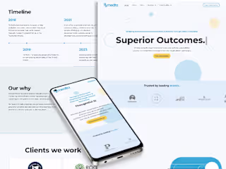 Webflow development for SEO Agency