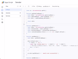 Simple Google Script