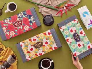 SHIN Cà Phê | Đậm Gift Box Packaging Design