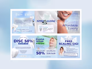 MWhite – Instagram Content for Dental Clinic