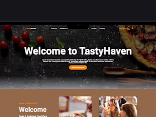 Restaurant Website with Food Ordering System