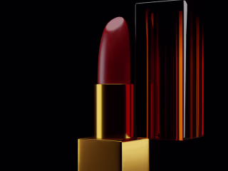 Realistic 3D Beauty Product Design