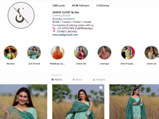 Saadgi Closet - Australian/Indian Boutique