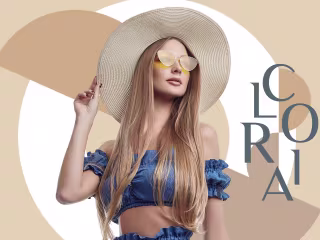 Cloria Luxury Women's Apparel  Brand Identity  