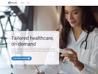 DocAI | Healthcare On-Demand