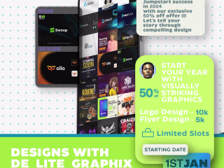 De_lite_graphix  50% off flyer