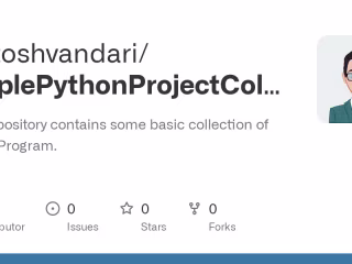 santoshvandari/SimplePythonProjectCollection