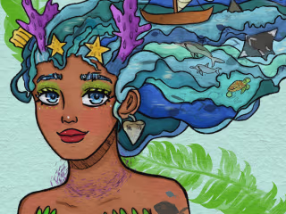 Illustration Series- Water Women