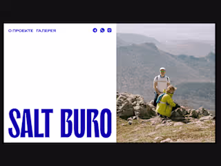 Website for Salt Buro