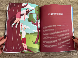 Like The Wind Magazine - Editorial Illustration 