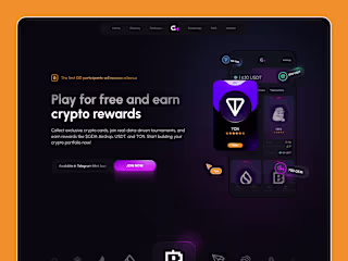 FinTech Landing Page | Web Design