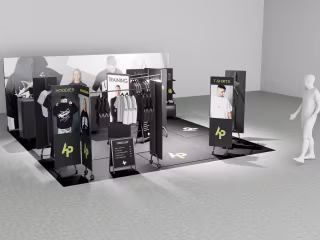 Concept 'pop-up shop' design