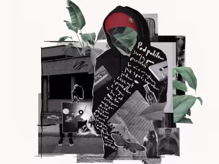 Minimalism Meets Collage Craft in this Music Album Design