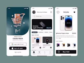 Elada Mart UI Design