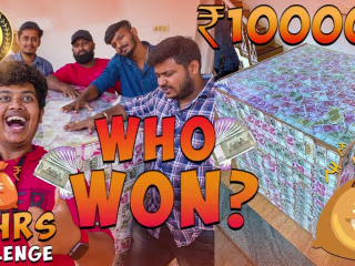 ₹100000 CHALLENGE - Last to take hand off Money Box wins - Irfa…