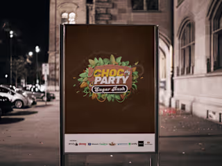 CHOC PARTY Event Branding