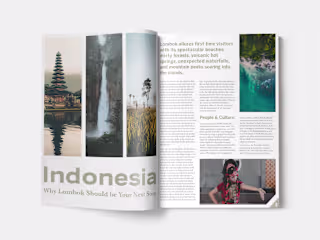 Travel Magazine Layout