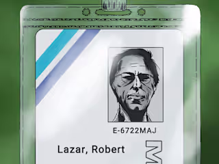August 19th 2023 - Bob Lazar Area 51 ID Badge