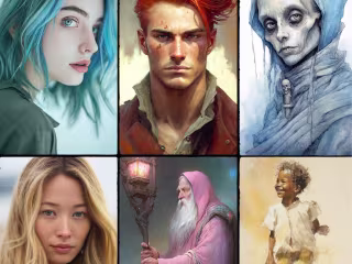 AI Character Portrait