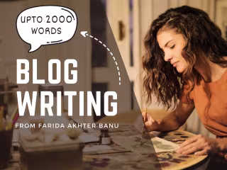 I have writted a 2000 words blog on a topic