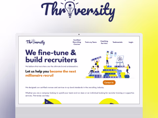 Webflow Website Development - Thriversity.io