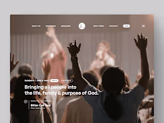 Non-Profit Website Homepage Redesign to Inspire Community.