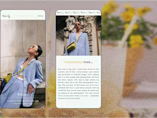 Website for a Food Photographer • UI\UX