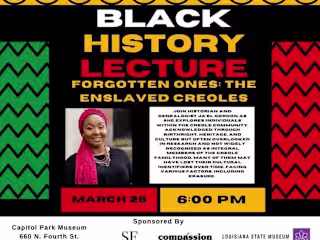 Black History Lecture - Research Assistant