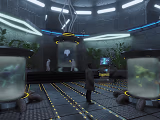 3D sci-fi designs/renders