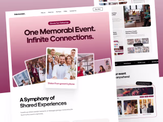 SaaS Event Startup - Webflow Redesign