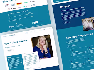 Brand strategy and website redesign for a Career Coach