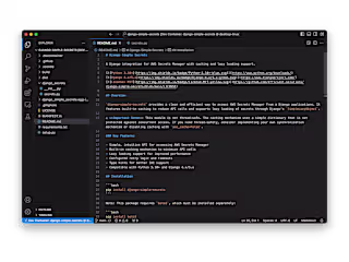 Django Simple Secrets (AWS, Python, Django)