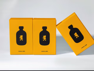 logo and wrapper design for a brand selling high-quality coffee