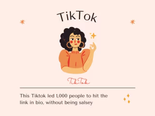 Sales Tiktok