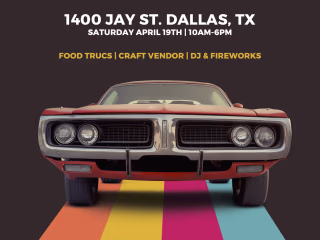 Car Show Banner/Flyer
