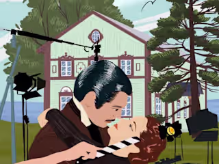 Poster design for a film festival