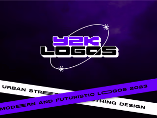 Y2K Logos for Urban Streetwear Clothing Brands