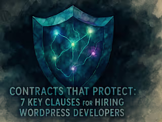 Contracts That Protect: 7 Key Clauses for Hiring WordPress Developers