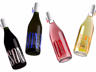 SONAS wine labels