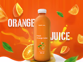 Orange Juice | Social Media Design 