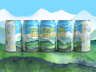Alpine Breeze Sparkling Seltzer